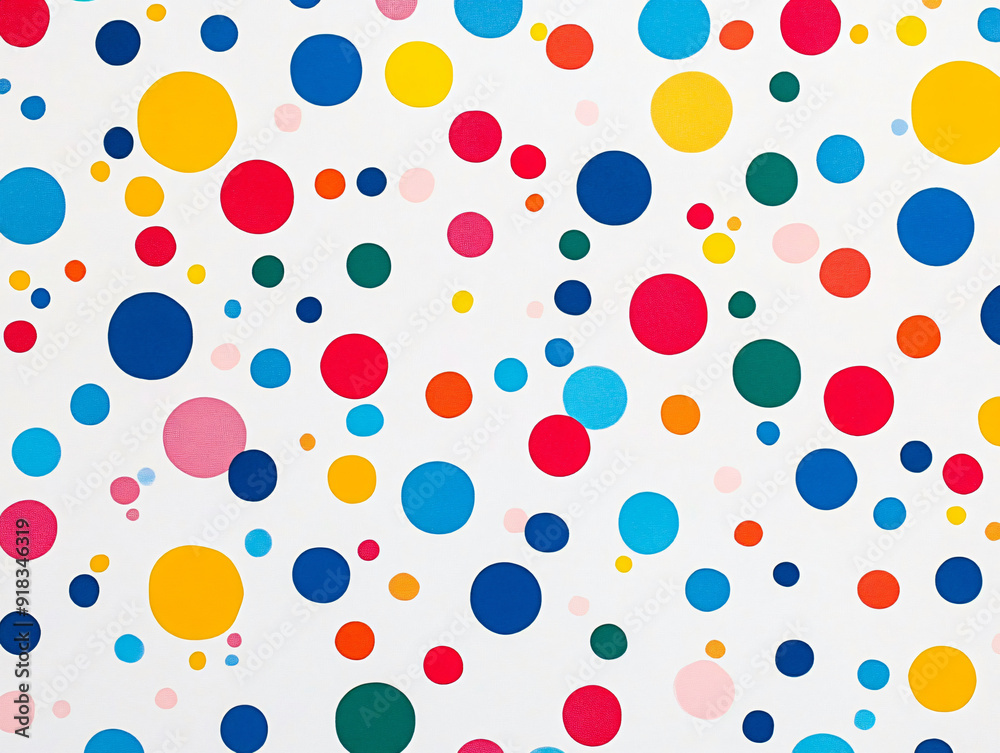 Retro Pop Art Illustration with Lichtenstein-Style Dots on Isolated White Background