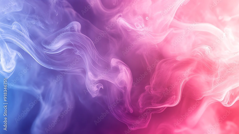 Fluid Background of Swirling Ink in Water with Light Trails and Bokeh Effects Fluid Background of Swirling Ink in Water with Light Trails and Bokeh Effects