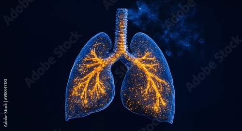 Is the burning of the lungs a symbol of respiratory illness?