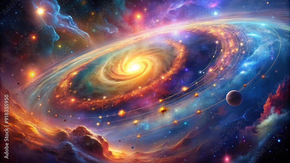 Celestial Symphony: A Cosmic Backdrop for a Dreamlike Performance Generative AI Celestial Symphony: A Cosmic Backdrop for a Dreamlike Performance Generative AI