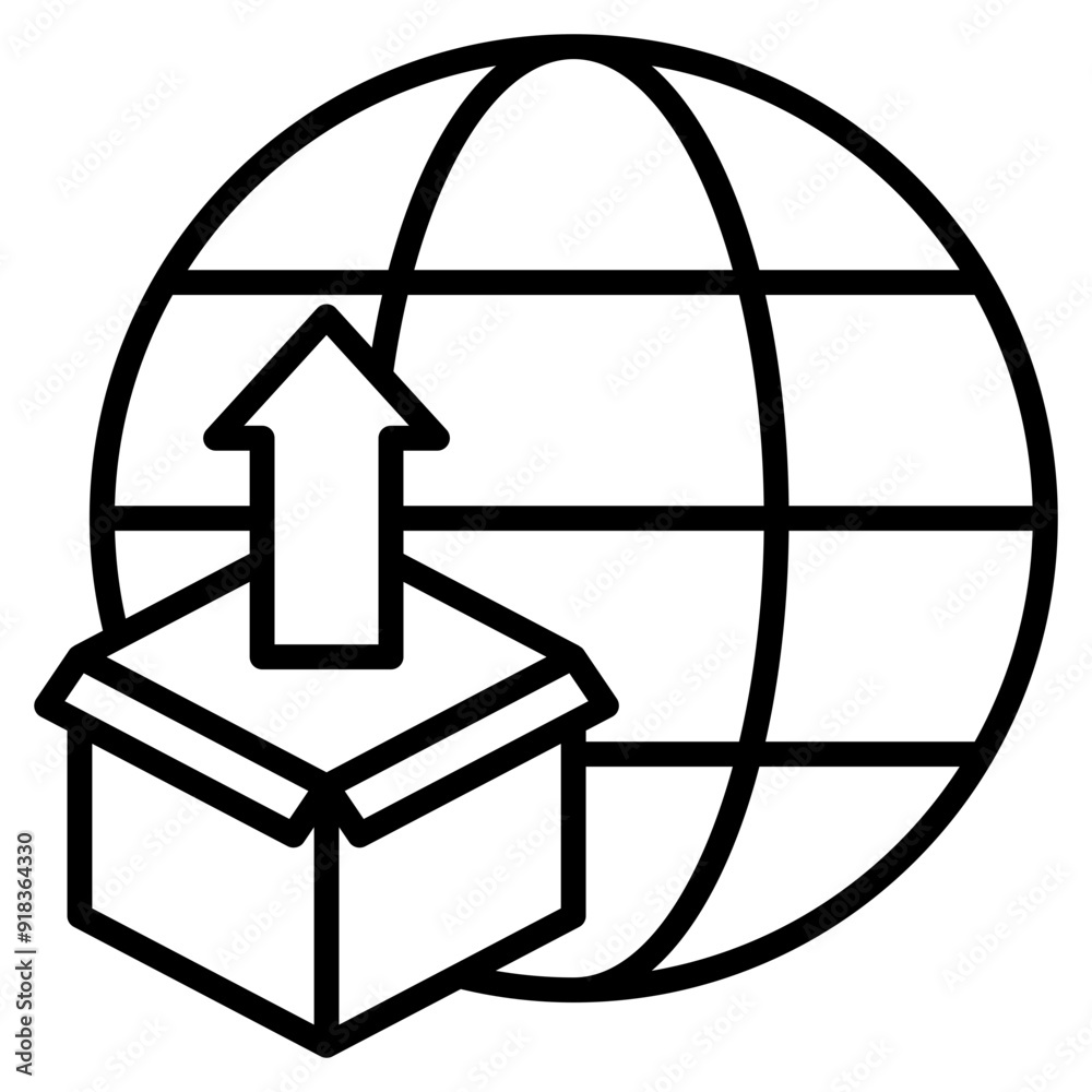 Export  Icon Element For Design