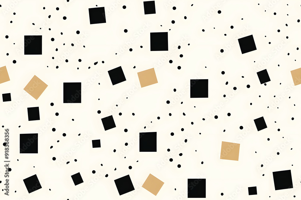 Seamless Abstract Square and Dots Pattern of Minimal Pastel Color Design Background. Print for Textile, Packaging, Banner, Decor, Wrap, Fashion, Accessories, Web, and Social. Seamless Abstract Square and Dots Pattern of Minimal Pastel Color Design Background. Print for Textile, Packaging, Banner, Decor, Wrap, Fashion, Accessories, Web, and Social.