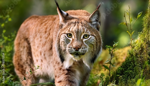 close up of a lynx photo