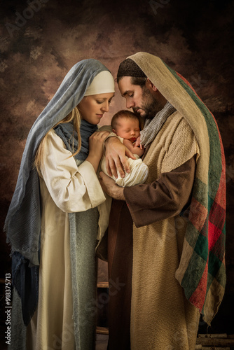 Christmas nativity Mom and Dad