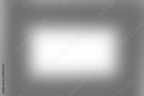 Black and white radial gradient on transparency grid texture. Checkered background. vector illustration 