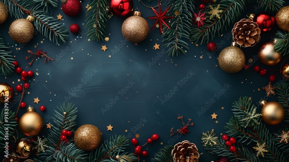 Merry Christmas and Happy New Year background Merry Christmas and Happy New Year background
