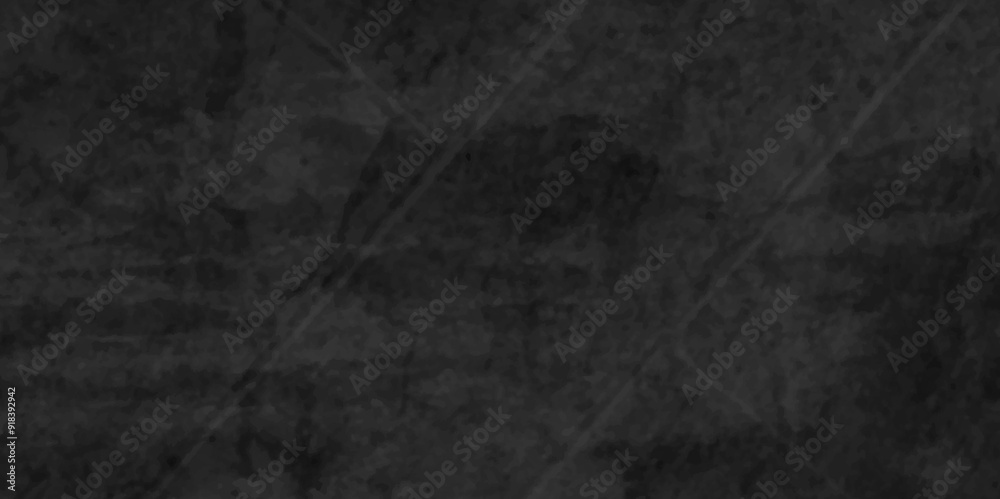 Fototapeta premium Black grunge abstract background.White dust and scratches on a black background. Distressed Rough Black cracked wall slate texture wall grunge backdrop rough background.