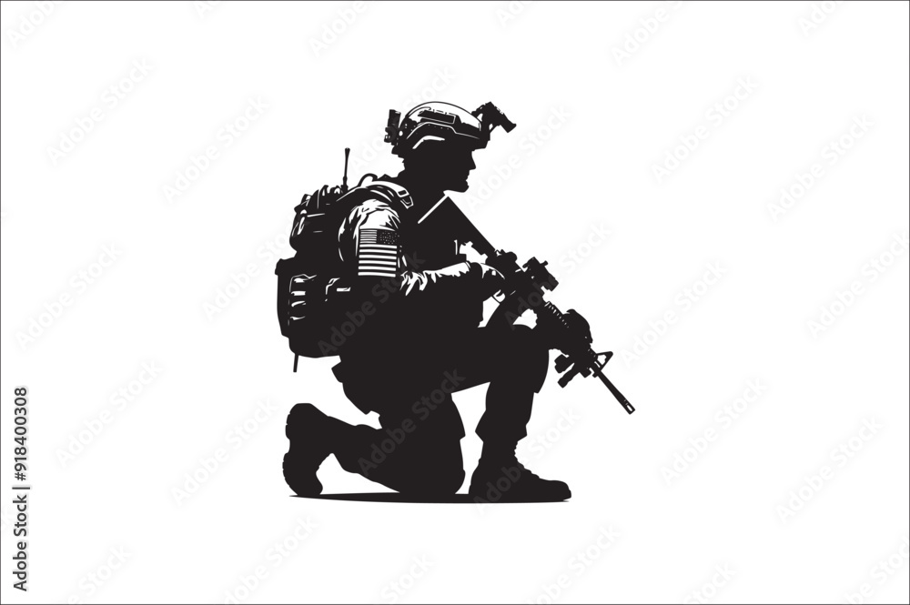 Silhouettes of Army Combat Soldiers, soldiers Vector bundle, Silhouette, Veteran Soldier vector. Silhouettes of Army Combat Soldiers, soldiers Vector bundle, Silhouette, Veteran Soldier vector.