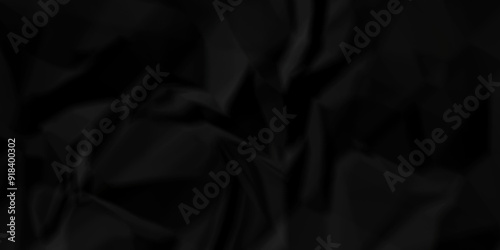 Background on a crumple paper wrinkled. crumpled pattern texture. dark black paper crumpled texture. Old vintage page dirty grunge vignette of old newspaper.	
