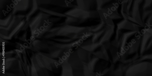 Background on a crumple paper wrinkled. crumpled pattern texture. dark black paper crumpled texture. Old vintage page dirty grunge vignette of old newspaper.	
