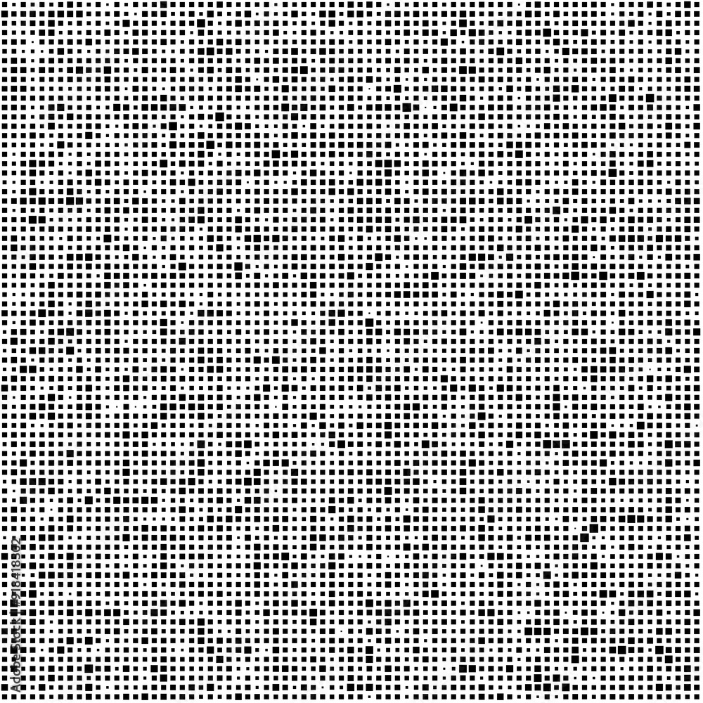 rectangular array of squares with perlin noise
