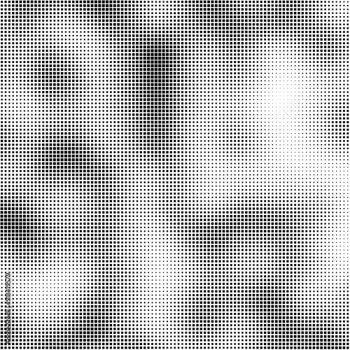 rectangular array of squares with perlin noise photo