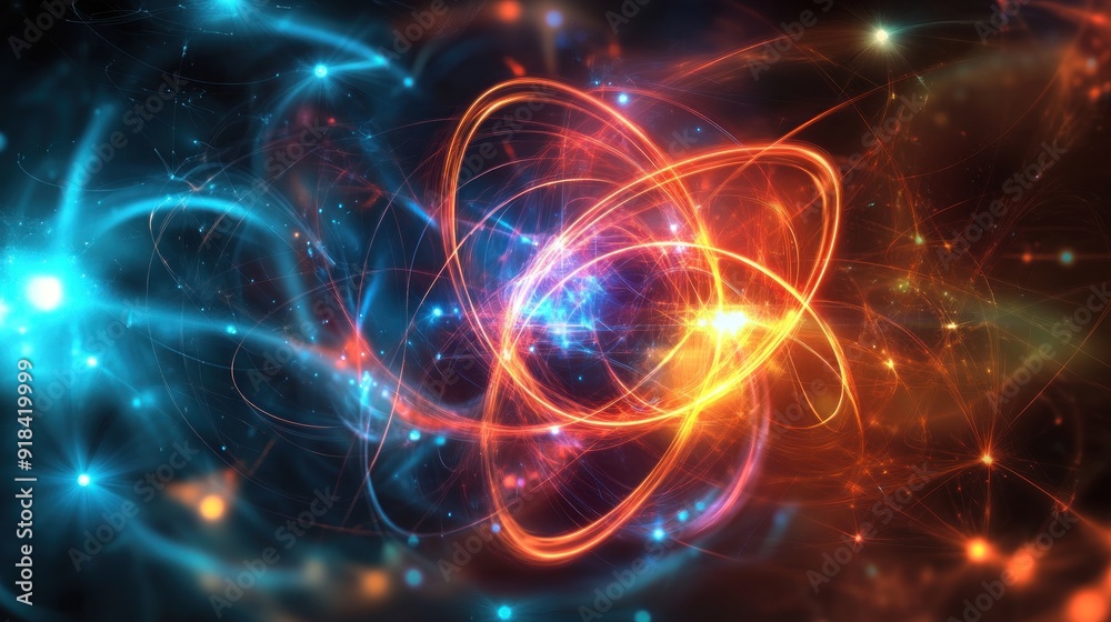 Obraz premium Abstract Cosmic Energy