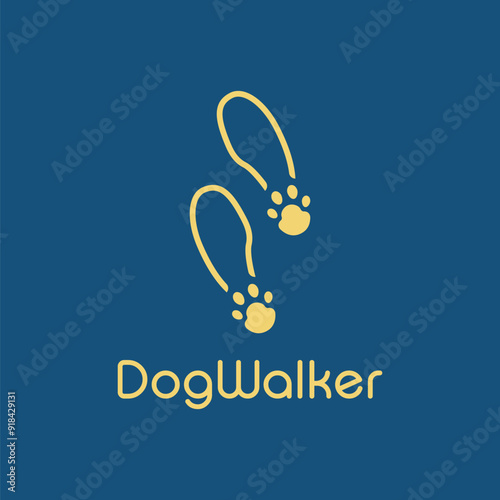 Dog Walker Logo | Dog Walker Icon