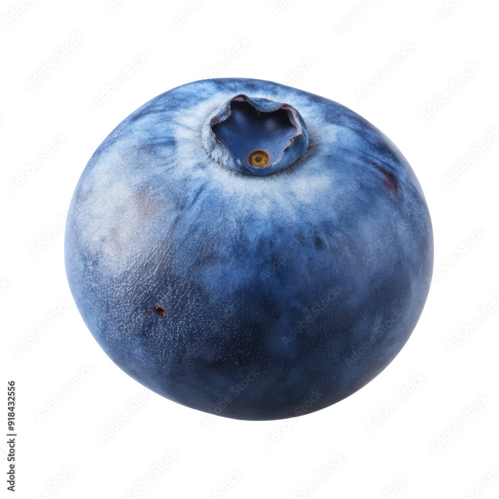 Close up of a single fresh blueberry, showcasing its vibrant blue color and smooth texture, commonly used in desserts and healthy snacks. Isolated on transparent background, png. Close up of a single fresh blueberry, showcasing its vibrant blue color and smooth texture, commonly used in desserts and healthy snacks. Isolated on transparent background, png.