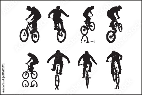 Ultimate Bicycle Silhouette Vector Bundle