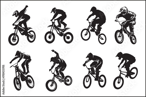 Ultimate Bicycle Silhouette Vector Bundle