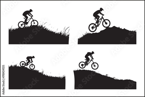 Ultimate Bicycle Silhouette Vector Bundle