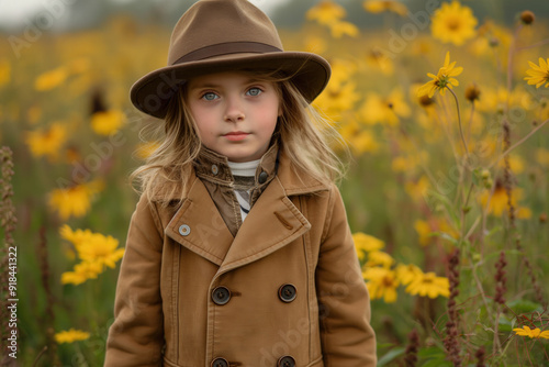 Girl in feild