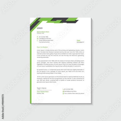 Email signature template design