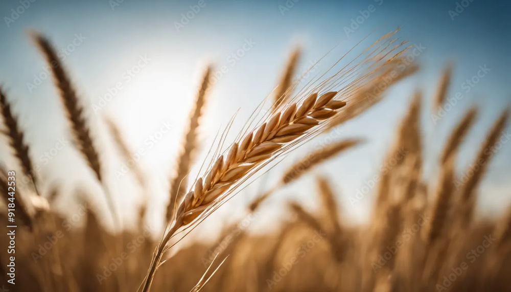 Fototapeta premium Wheat field