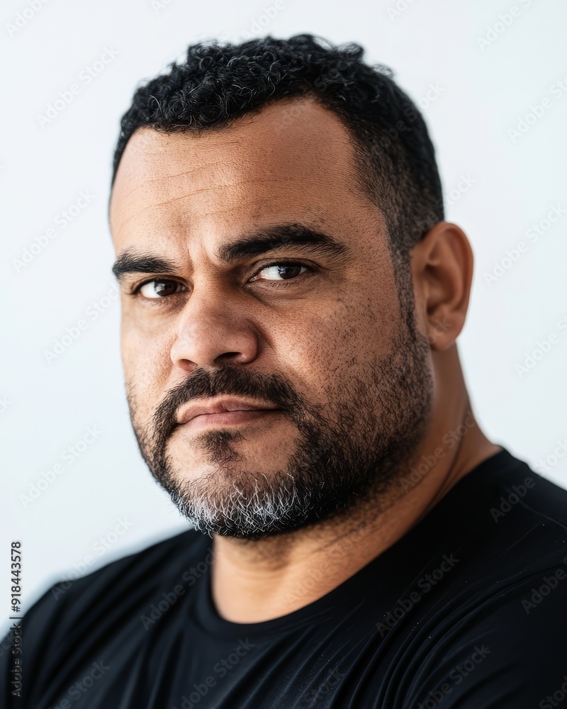 Obraz premium Men exhibit varied expressions highlighting cultural diversity and emotions