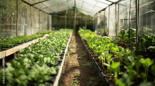 Hydroponic vegetable conversion in a greenhouse