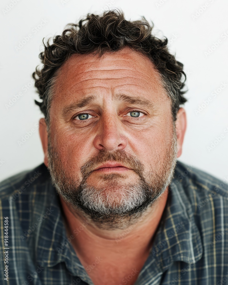 Men showcase varied emotions and ethnicities with a simple white background Men showcase varied emotions and ethnicities with a simple white background