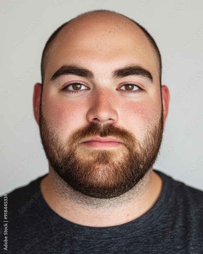 Men show varied emotions, highlighting diversity against a simple backdrop Men show varied emotions, highlighting diversity against a simple backdrop