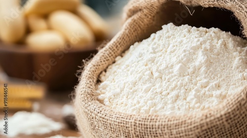 Picture of flour used for cooking