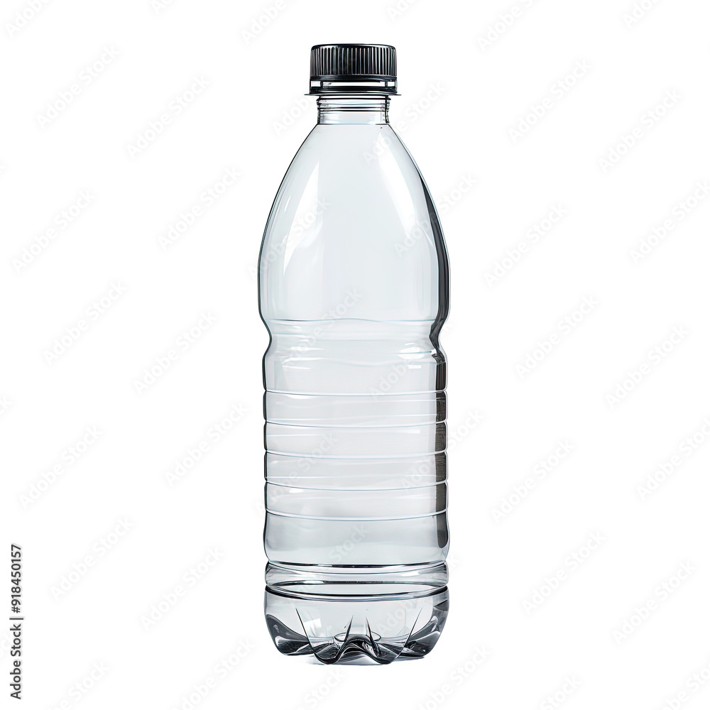 Empty plastic bottle on transparent background, png Empty plastic bottle on transparent background, png
