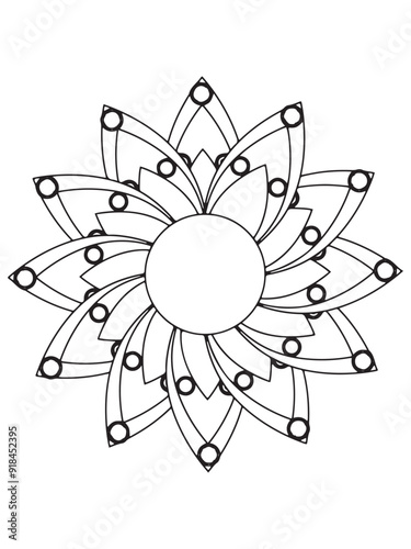 flowers Coloring Book Pages flowers for Relaxation and Stress Relief on Flowers Patterns