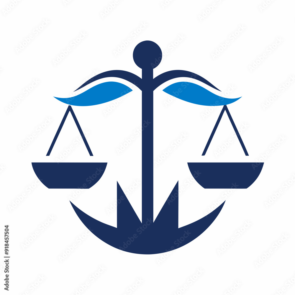 Minimalist law firm logo icon vector illustration. Minimalist law firm logo icon vector illustration.