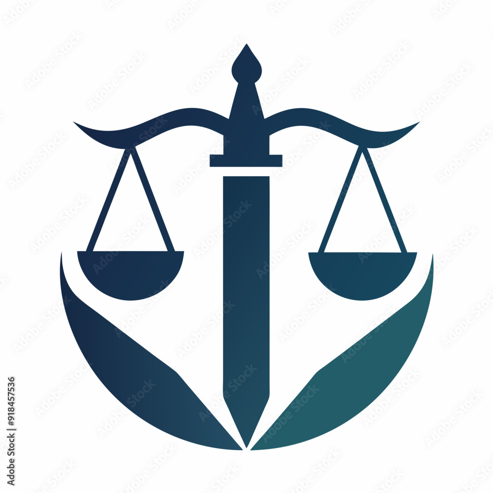Minimalist law firm logo icon vector illustration. Minimalist law firm logo icon vector illustration.