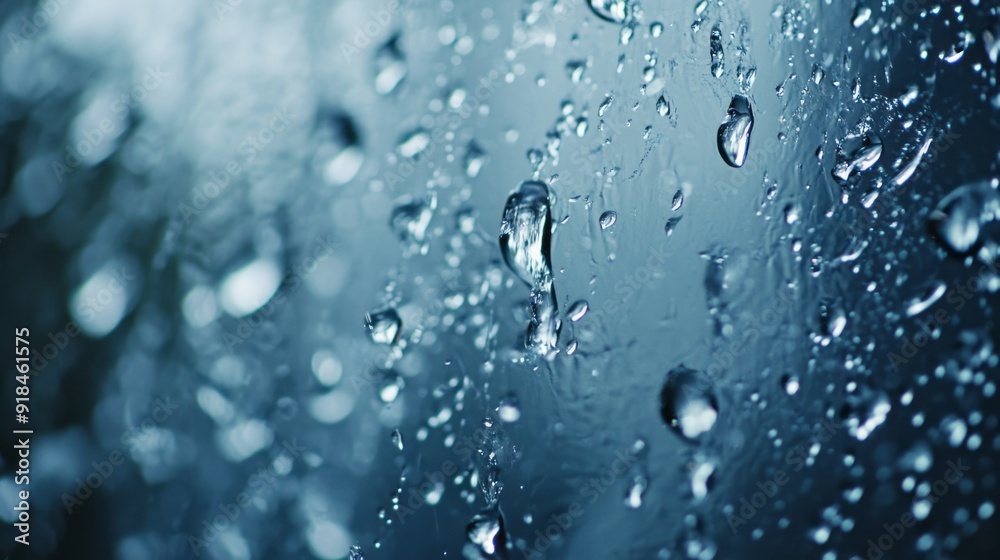 Rain transparent drops flow down the glass.Realistic wet condensation texture.Fresh water splash effect on the surface.Liquid spreading Rain transparent drops flow down the glass.Realistic wet condensation texture.Fresh water splash effect on the surface.Liquid spreading