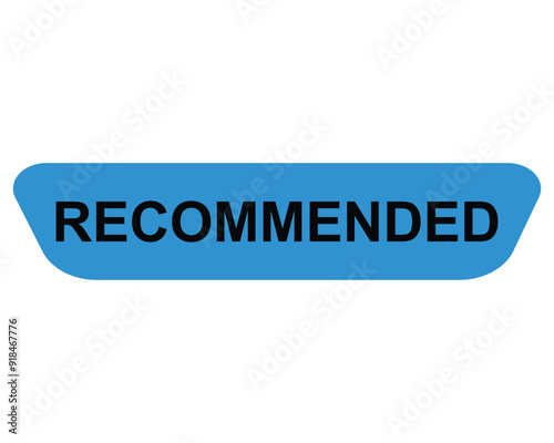 Recommended button blue color sticker for video player or print items 