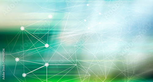 Φωτογραφία netzwerk verlauf linien bewegung hintergrund weiß modulation banner farben weich