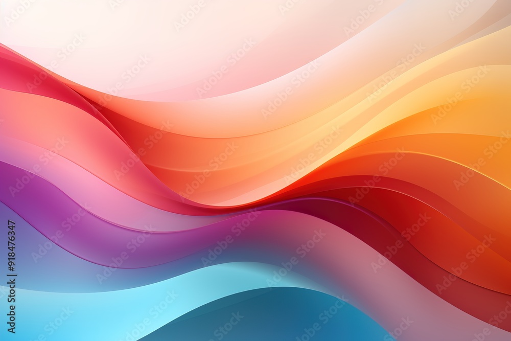 Abstract colorful wave background. Abstract colorful wave background.