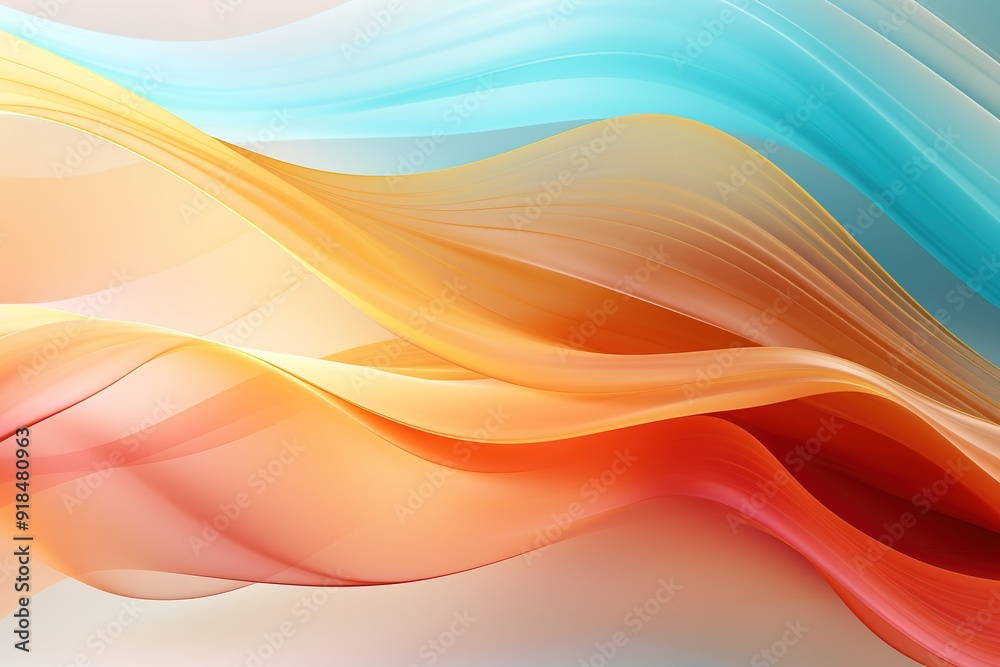 Abstract colorful wave background design. Abstract colorful wave background design.