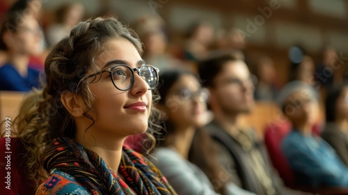 Wallpaper Mural Youth attending lectures with a focus on skill-building, learning and knowledge Torontodigital.ca