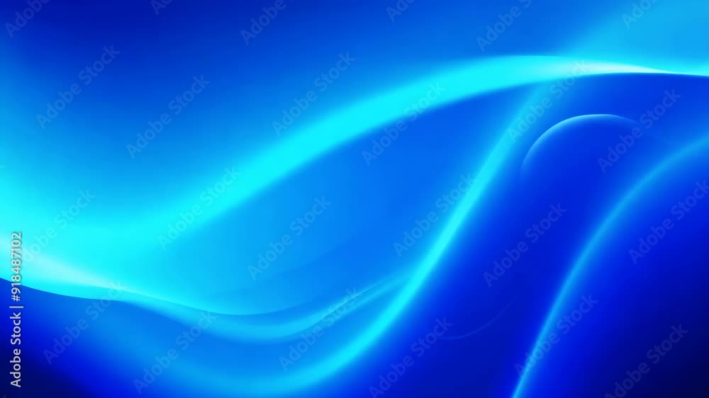Electric Blue Gradient with Energetic Flowing Waves Electric Blue Gradient with Energetic Flowing Waves