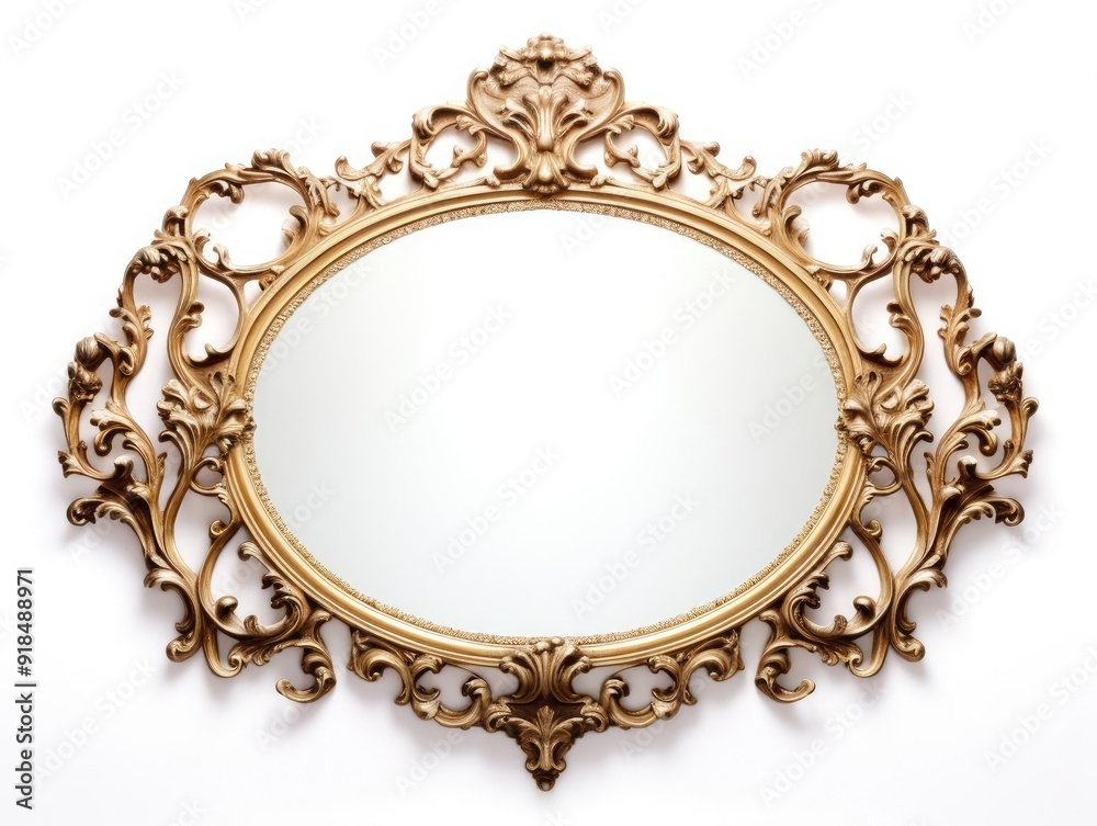 Mirror isolated on white background Mirror isolated on white background