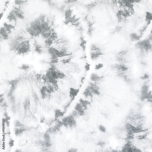 Tie Dye Gray Spiral. White Seamless Swirl. Vector Brush Winter. Dirty Stripe Pattern. Abstract Grunge Tie Dye. Vector Soft Print. Old Tie Dye. Light Round Background. Gray Dirty Brush. Spiral Soft Art