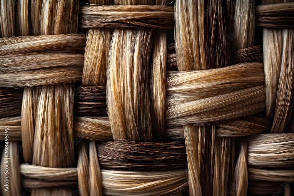 Close-up of intricate woven texture showcasing natural fibers in various shades of brown. The detailed pattern highlights craftsmanship and organic materials. Close-up of intricate woven texture showcasing natural fibers in various shades of brown. The detailed pattern highlights craftsmanship and organic materials.