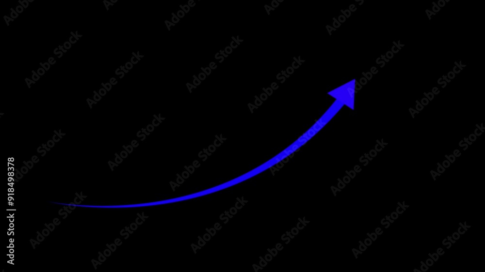 arrow acon animation with black background arrow acon animation with black background