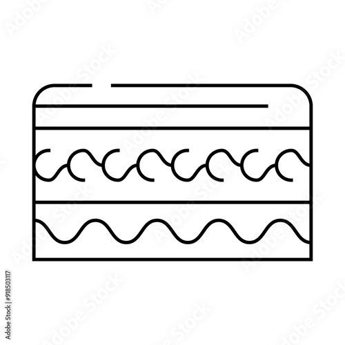 traditional african hat line icon vector. traditional african hat sign. isolated contour symbol black illustration