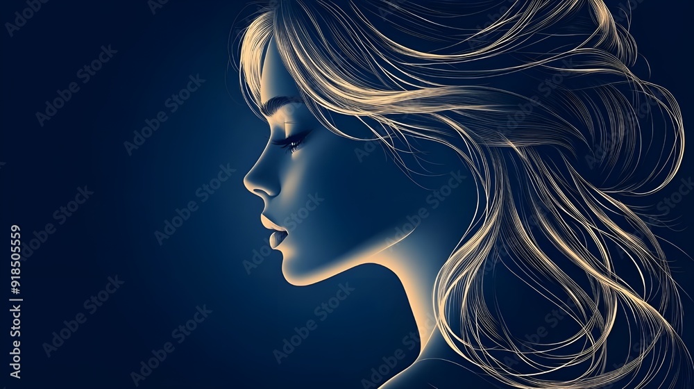 silhouette of a girl silhouette of a girl