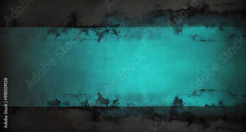 An aqua and teal vintage background with a mottled, distressed texture and rustic feel.