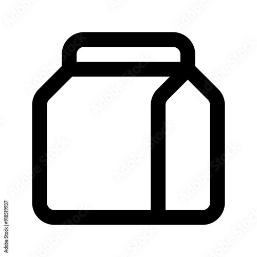 take away line icon