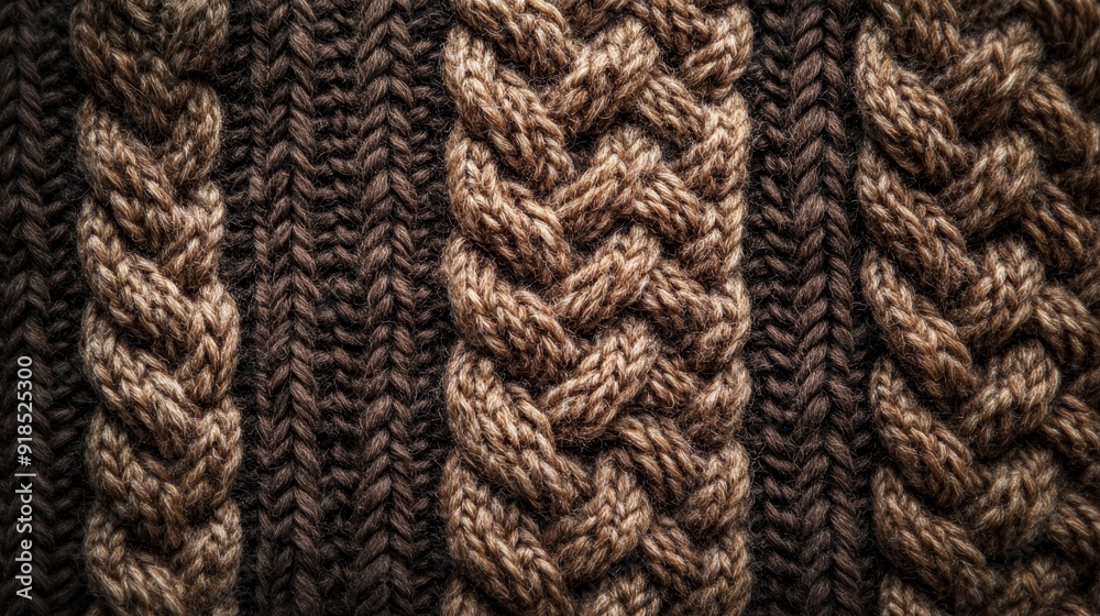 Knit wooly fabric surface background
Knit wooly fabric surface background